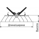 Диффузор круглый DK350 (Round Ceiling Diffuser)