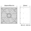 Вентилятор осевой ВО-4,0 AI-380 (0,18/1500)
